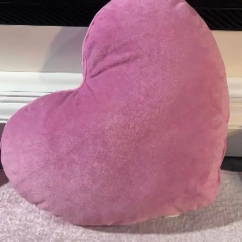 Target two decorative pillows round and heart shaped **NEW